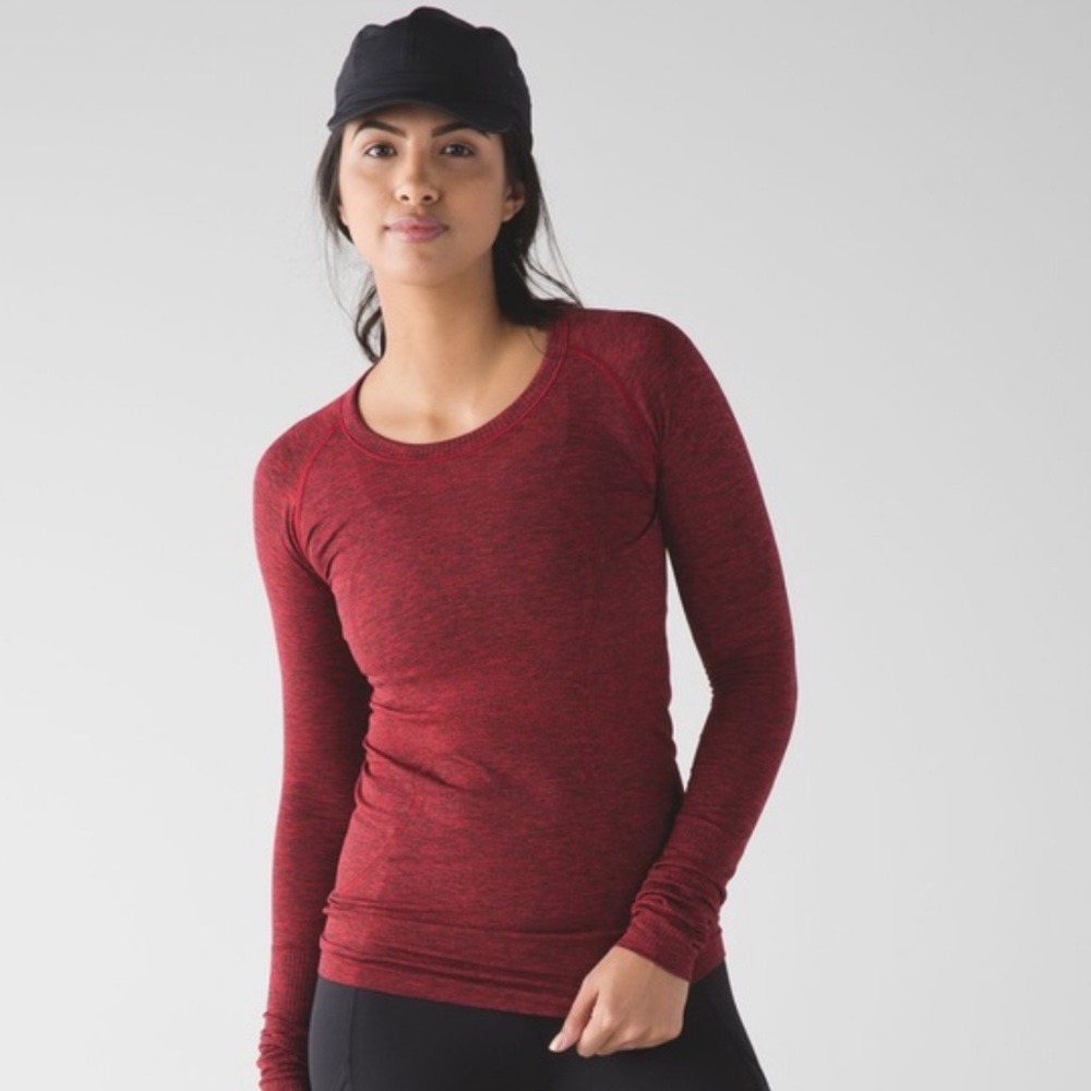 Lululemon Maroon long sleeve